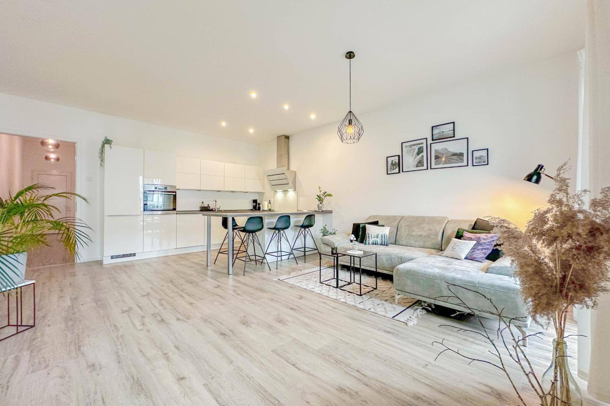 Modernes Trierer Cityloft Mit Grossem Balkon מראה חיצוני תמונה