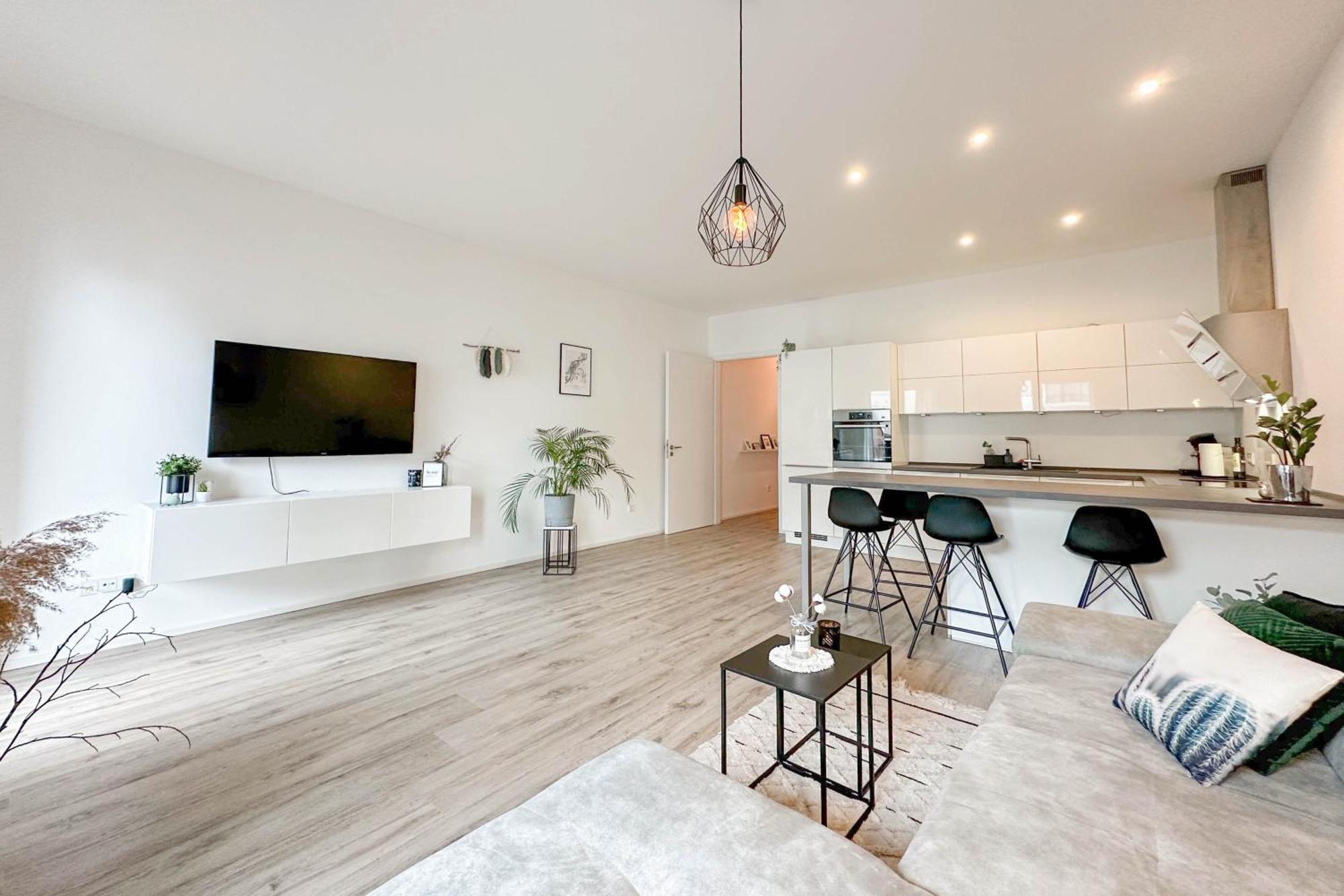 Modernes Trierer Cityloft Mit Grossem Balkon מראה חיצוני תמונה